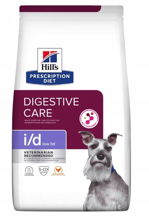 Hill's Prescription Diet i/d Low Fat Digestive Care, kurczak - 4 kg
