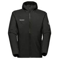 Kurtki męskie - Kurtka męska Mammut Rime Light IN Hybrid Hooded Jacket Men Rozmiar: XXL / Kolor: czarny - miniaturka - grafika 1