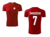 Koszulki sportowe męskie - Treningowa Koszulka POLSKA ŚWIDERSKI 7 - miniaturka - grafika 1