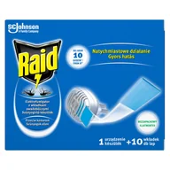 Zwalczanie i odstraszanie szkodników - SC Johnson Elektrofumigator z bezzapachowymi wkładkami owadobójczymi (10 szt.) Raid - miniaturka - grafika 1