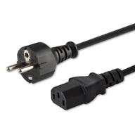 Kable komputerowe i do monitorów - Elmak SAVIO CL-89 Kabel zasilający VDE 1,8m - miniaturka - grafika 1