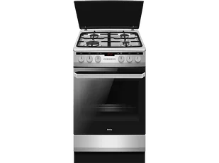 Kuchenka gazowo-elektryczna Amica 58GE3.43HZpTaDA(Xx) PIZZA Inox - Kuchenki gazowo-elektryczne - miniaturka - grafika 1