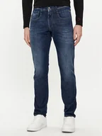 Spodnie męskie - Replay Jeansy M914J.000.785 Granatowy Slim Fit - REPLAY - miniaturka - grafika 1