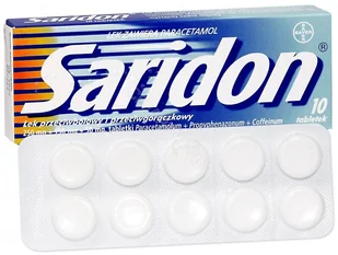 Bayer Saridon 250mg 10 szt. - Przeziębienie i grypa - miniaturka - grafika 1