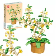 Klocki - Klocki Creator Kwiaty Konstrukcyjne Osmanthus Doniczka 548 Prezent Mamy - miniaturka - grafika 1