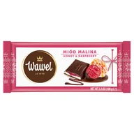Czekolada - Czekolada nadziewana Miód Malina Wawel 100g - miniaturka - grafika 1