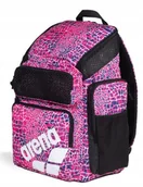 Plecaki - Plecak sportowy Arena One Go 45L Snake Skin Pink - miniaturka - grafika 1