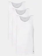 Koszulki męskie - Tommy Hilfiger Komplet 3 tank topów UM0UM03179 Biały Slim Fit - miniaturka - grafika 1
