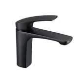 Baterie umywalkowe - Valvex Bateria umywalkowa Costa czarna - miniaturka - grafika 1