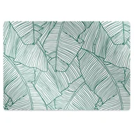 Podnóżki, podpórki, podkładki - Podkładka pod krzesło Wodne Liście 140x100 cm - miniaturka - grafika 1