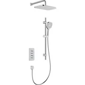 Zestawy prysznicowe - Zestaw prysznicowy podtynkowy KFA ARMATURA Malaga 5759-301-00 Chrom z deszczownicą - miniaturka - grafika 1