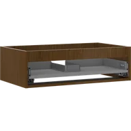 Szafki łazienkowe - Mexen Box-A korpus szafki podumywalkowej 80 cm, 1 szuflada, orzech - 91AX0-0800-235-1-86 - miniaturka - grafika 1