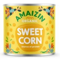 Koncentraty warzywne, przeciery - Amaizin Kukurydza słodka w zalewie 200 g Bio - miniaturka - grafika 1