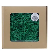 Akcesoria do pakowania - Wypełniacz Dekoracyjny Z Bibuły Zieleń Trawy 50g - miniaturka - grafika 1