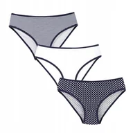 Majtki damskie - FIGI MAJTKI DAMSKIE KLASYCZNE 3-sztuki 3Pak MORAJ r. XL - miniaturka - grafika 1