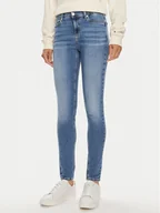Spodnie damskie - Tommy Jeans Jeansy Nora DW0DW19255 Niebieski Skinny Fit - miniaturka - grafika 1