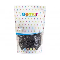 Balony metaliczne czarne 33cm 50szt - Godan - Balony i akcesoria - miniaturka - grafika 1
