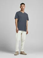 Koszulki męskie - Jack & Jones Koszulka w kolorze granatowym - miniaturka - grafika 1