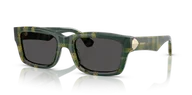 Okulary przeciwsłoneczne - Okulary Przeciwsłoneczne Burberry BE 4443 Check Green - miniaturka - grafika 1