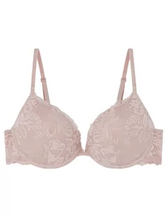 Gorgeous Biustonosz Push up Koronka Różowy, Różowy, 95B - Biustonosze - miniaturka - grafika 1