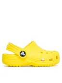 Buty dla chłopców - Crocs Klapki Classic Clog T 206990 Żółty - miniaturka - grafika 1