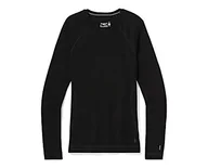 Koszulki i topy damskie - Smartwool Damskie topy Merino 250 Baselayer Crew w pudełku termiczne, czarne, XS - miniaturka - grafika 1