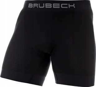 Brubeck BX11420 Bokserki męskie z wkładką rowerową czarny XL - Majtki męskie - miniaturka - grafika 1