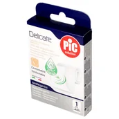 Apteczki i materiały opatrunkowe - Plaster z antybakteryjnym opatrunkiem do cięcia Pic Delicate biały (Pic Solution) - miniaturka - grafika 1