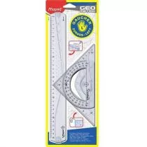 Maped Zestaw Geometric dla lworęcznych linijka, ekierka, kątomierz 897118 - Przybory szkolne - miniaturka - grafika 2