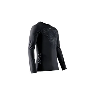 X-BIONIC Koszulka do biegania z długim rękawem męska TWYCE RUN SHIRT LS black/charcoal - Koszulki sportowe męskie - miniaturka - grafika 1