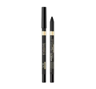 Eveline Variété wodoodporna żelowa kredka do oczu 01 black - Kredki do oczu - miniaturka - grafika 2