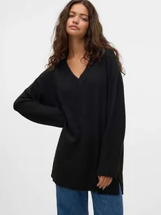 Vero Moda Sweter w kolorze czarnym - Swetry damskie - miniaturka - grafika 1