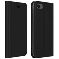 Etui i futerały do telefonów - Wąskie etui z klapką, seria Business do Apple iPhone 7 / 8 / SE 2020 - Czarne - miniaturka - grafika 1