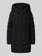 Płaszcze damskie - Płaszcz pikowany o kroju regular fit z kapturem - miniaturka - grafika 1