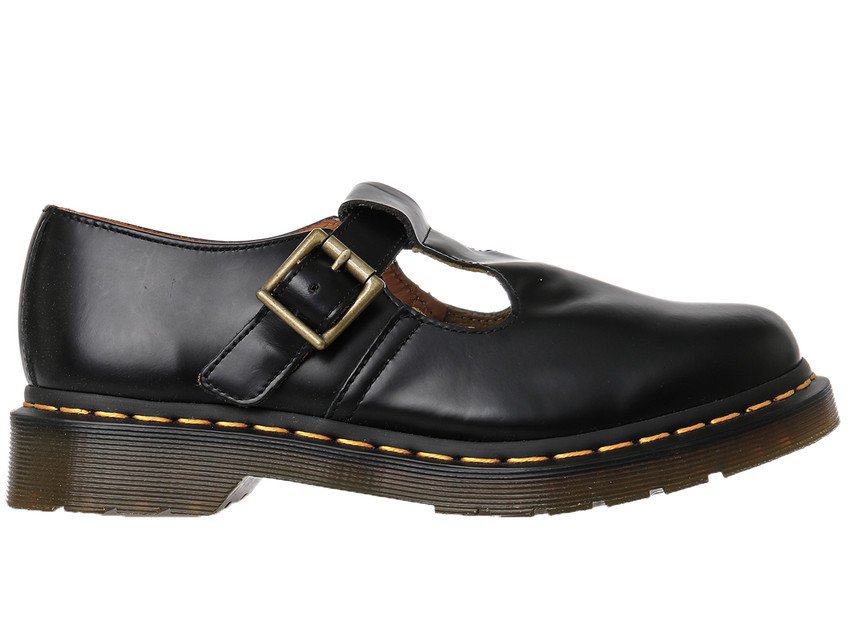 Półbuty Dr. Martens Polley Smooth Black-14852001