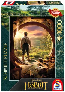 Schmidt, Puzzle PQ Hobbit: Niezwykła podróż, 1000 el. - Puzzle - miniaturka - grafika 1