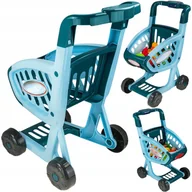 Zabawy w naśladowanie dorosłych - Wózek Sklepowy Zabawka dla Dziecka Światłami Melodiami Duży z Akcesoriami - miniaturka - grafika 1