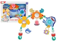 Zabawki interaktywne dla dzieci - Zawieszka na łóżeczko zwierzęta morskie - Leantoys - miniaturka - grafika 1