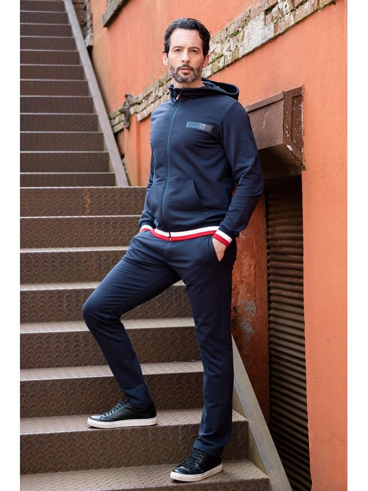 maryplaid Piżama w kolorze granatowym