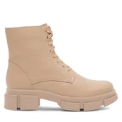 Botki damskie - Trapery Lasocki RST-ALISA-01A Beżowy - miniaturka - grafika 1