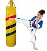 Place zabaw - Worek Bokserski Treningowy dla Dzieci JF żółty - miniaturka - grafika 1