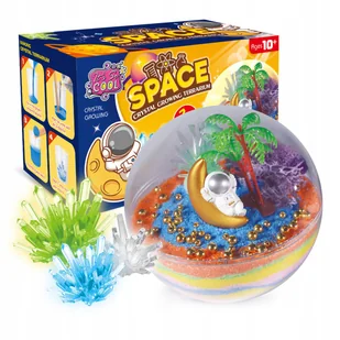 Zabawka Zestaw Kreatywny Magiczne Terrarium Kryształów Led Kosmonauta Diy - Zabawki interaktywne dla dzieci - miniaturka - grafika 1