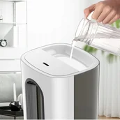 Nawilżacze powietrza - NAWILŻACZ POWIETRZA OCZYSZCZACZ DYFUZOR JONIZATOR ULTRADŹWIĘKOWY + PILOT - miniaturka - grafika 1