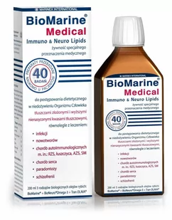 Marinex BioMarine Medical (EPA, DHA i Omega-3) 3 x 200ml - Witaminy i minerały - miniaturka - grafika 1