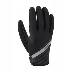Rękawiczki rowerowe SHIMANO Long Gloves Black M - Rękawiczki rowerowe - miniaturka - grafika 1