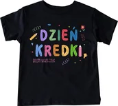 Koszulki dla dziewczynek - KOSZULKA DZIEŃ KREDKI - miniaturka - grafika 1