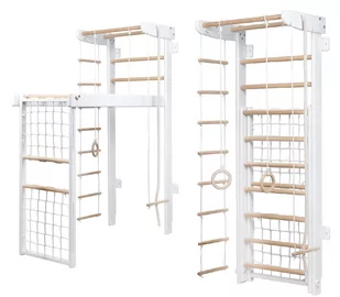 Małpiszon, drabinka gimnastyczna Winner biała - Wyposażenie sportowe i gimnastyczne - miniaturka - grafika 1