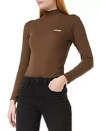 Koszule damskie - Wrangler Bodysuit Koszula Damska, Carafe Brown, L - miniaturka - grafika 1