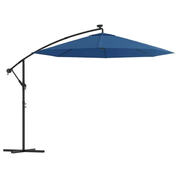 Parasol ogrodowy z oświetleniem LED - ochrona przed słońcem i romantyczn