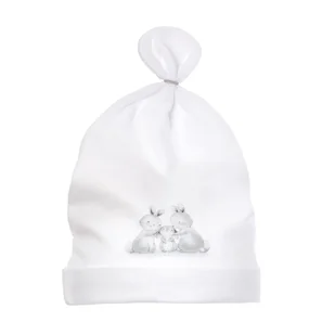 Czapka Buniek biała 62 - Czapki damskie - miniaturka - grafika 1